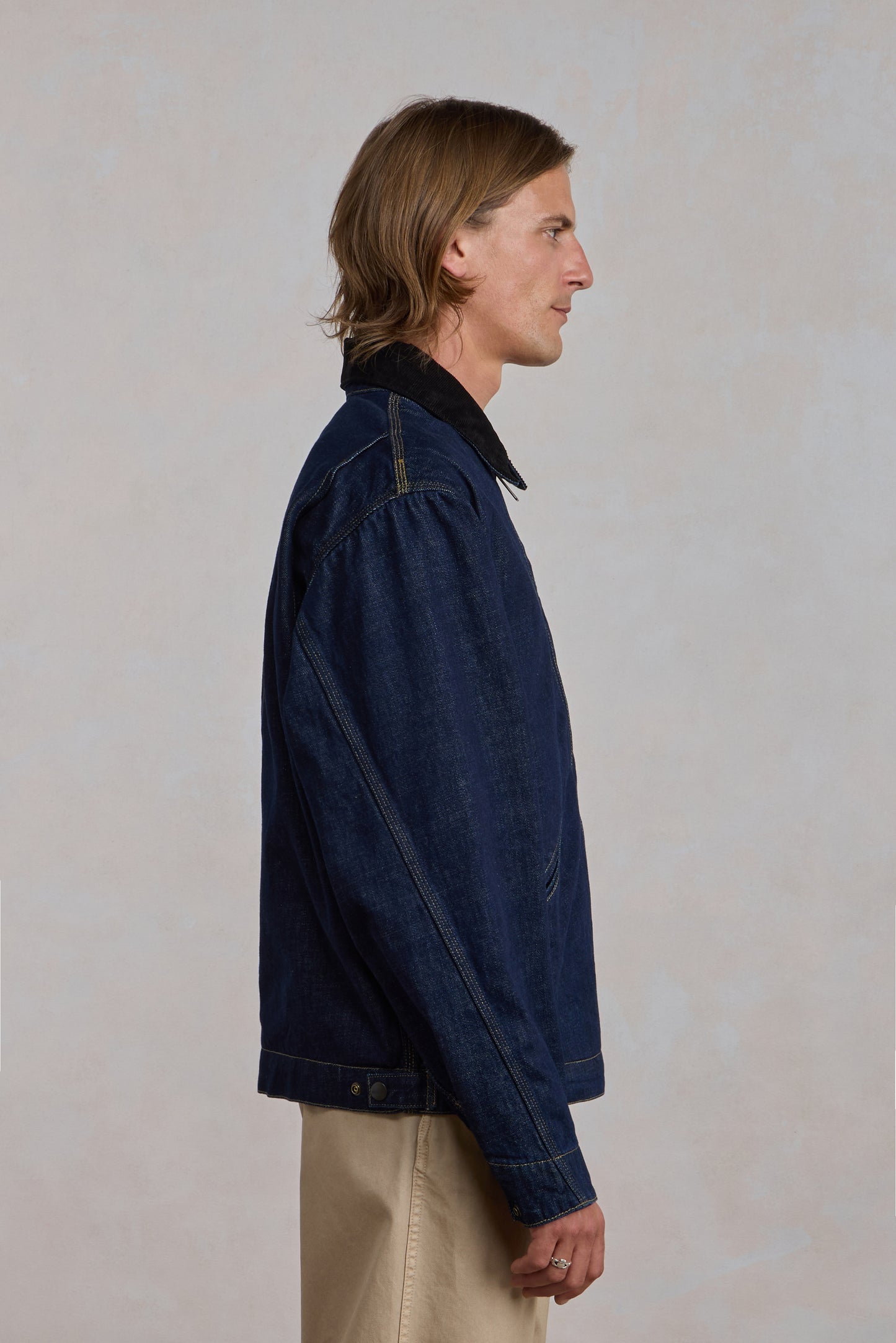 OG Detroit Jacket - Blue / Black rinsed
