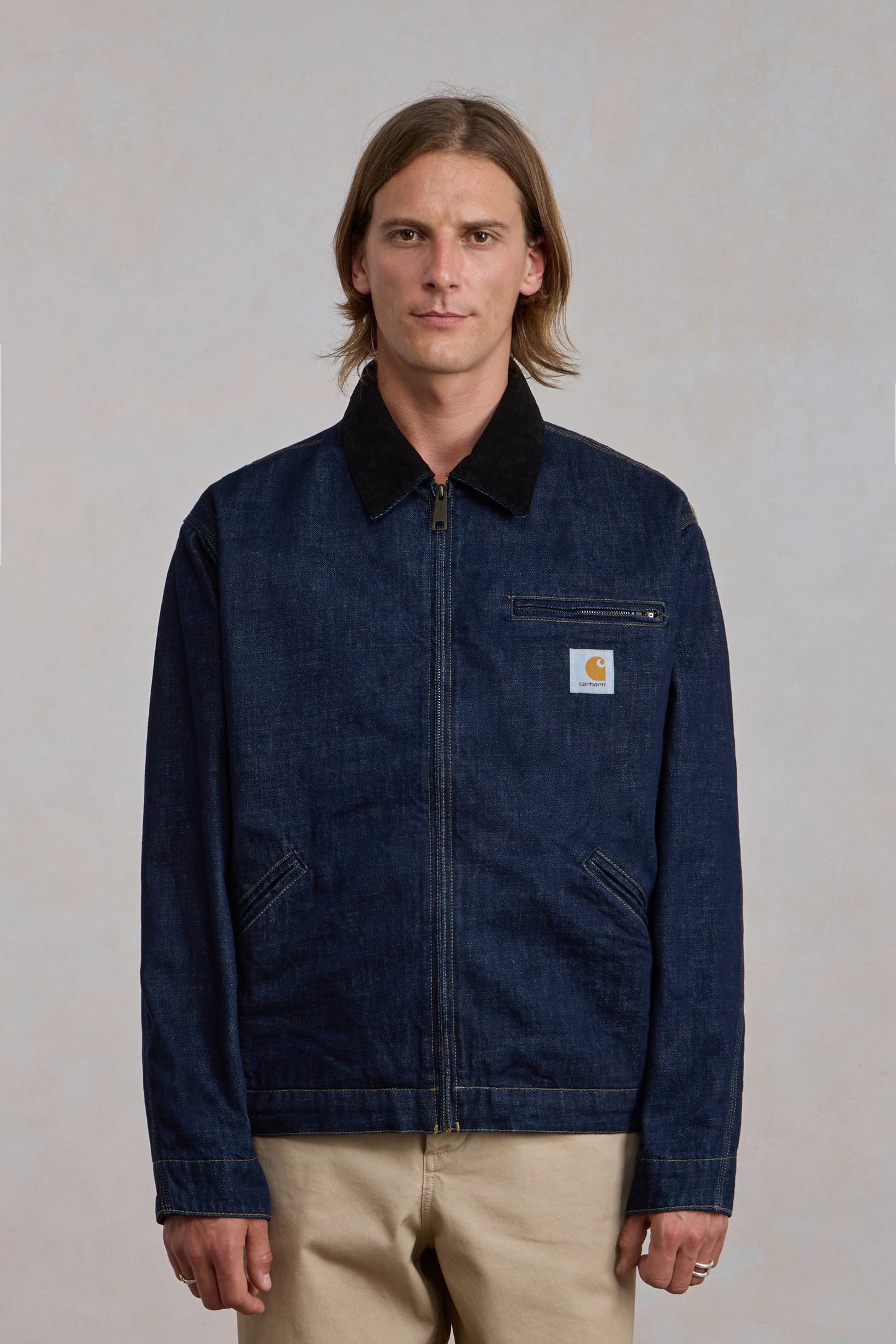 OG Detroit Jacket - Blue / Black rinsed