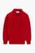 Shaggy Dog wollen polokraag trui – Rood