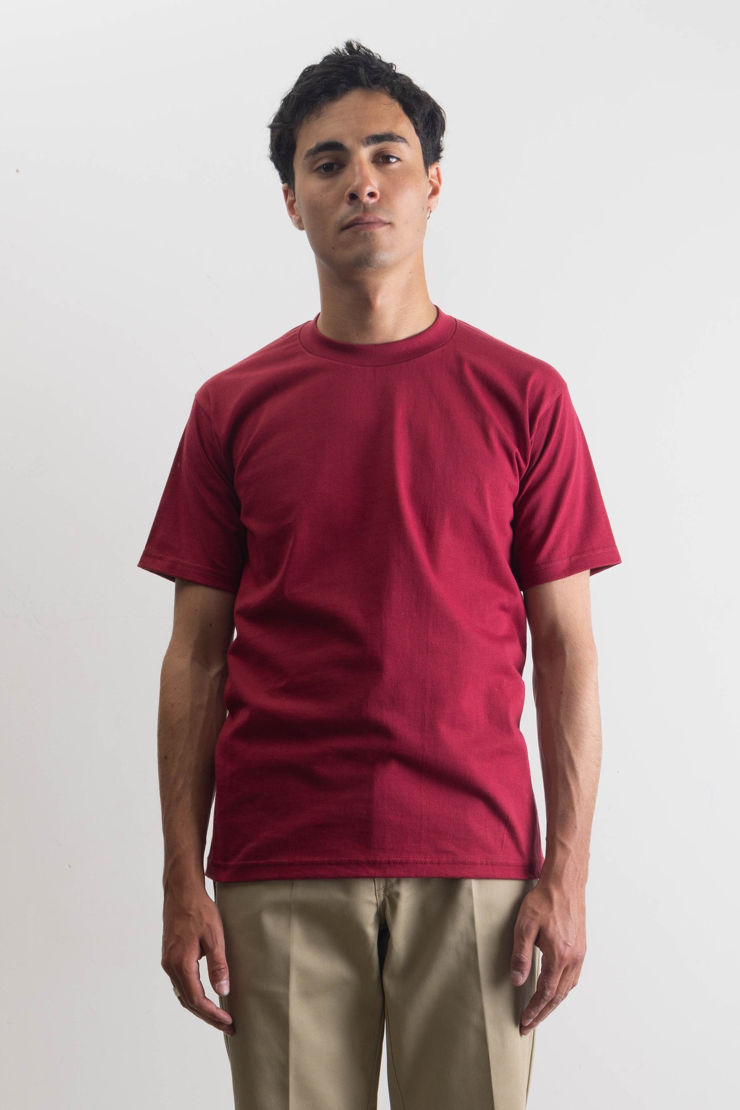 T-shirt Heavyweight - Rouge