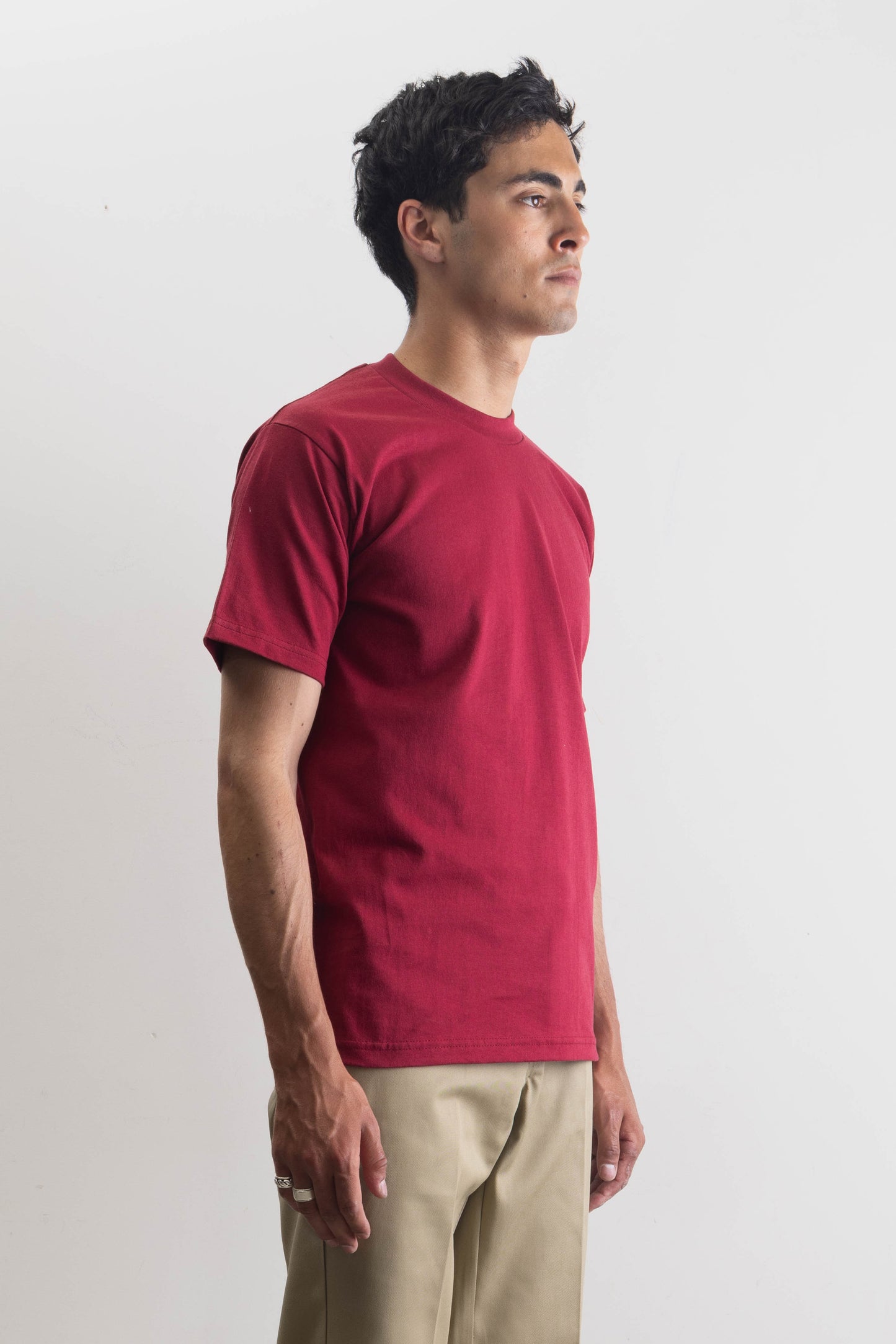 T-shirt Heavyweight - Rouge