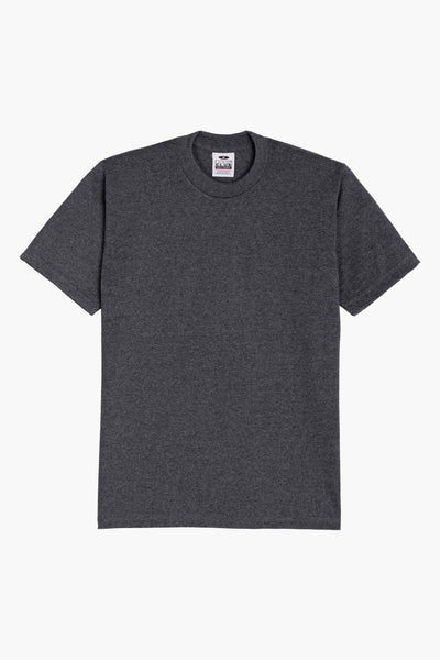 PROCLUB - Heavyweight T-shirt Heather charcoal gray – suuupply