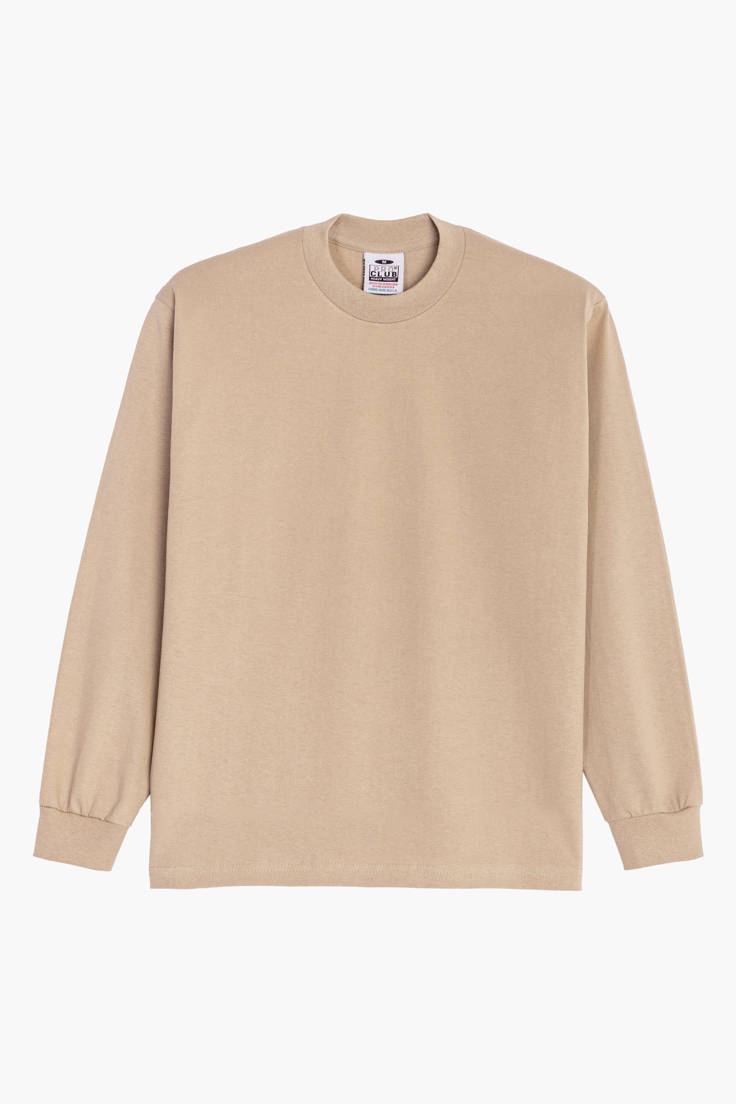 T-shirt Heavyweight Manches Longues - Beige