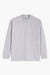 T-shirt Heavyweight Manches Longues - Gris