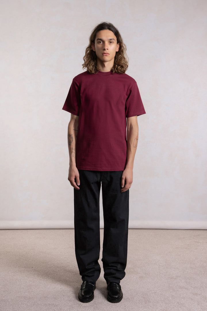 Heavyweight T-Shirt - Burgundy