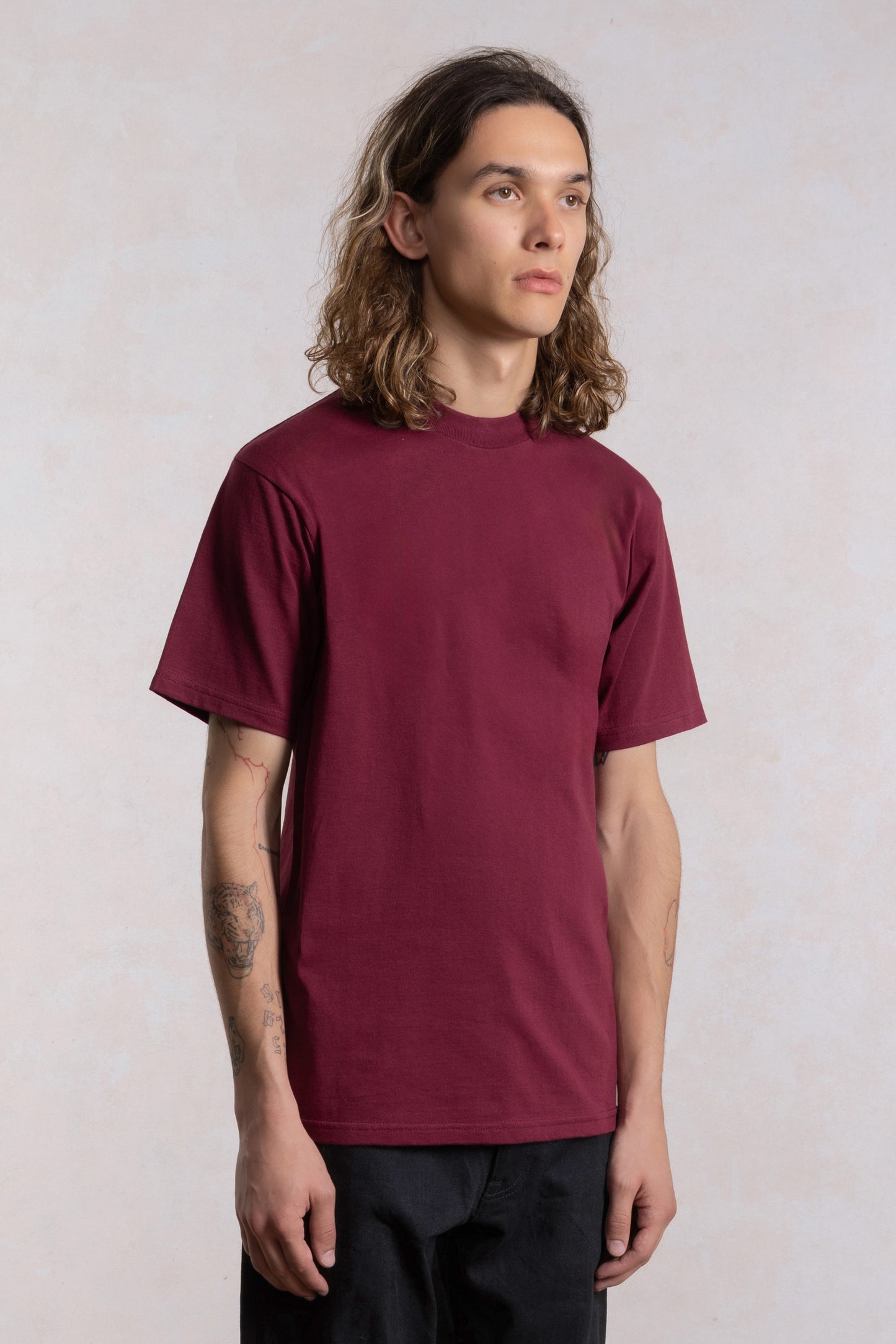 Heavyweight T-Shirt - Burgundy