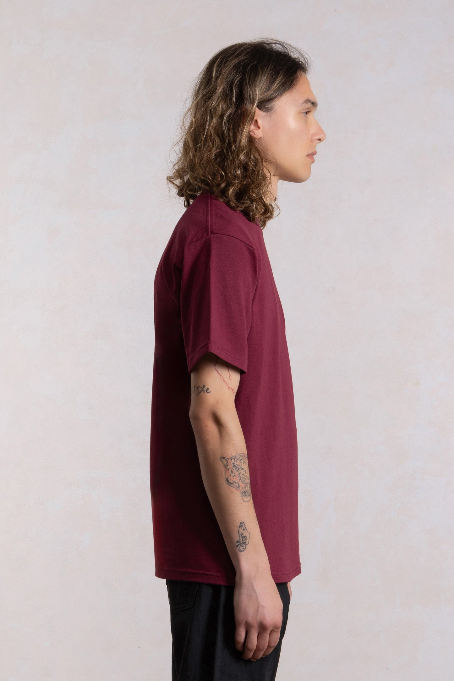 Heavyweight T-Shirt - Burgundy