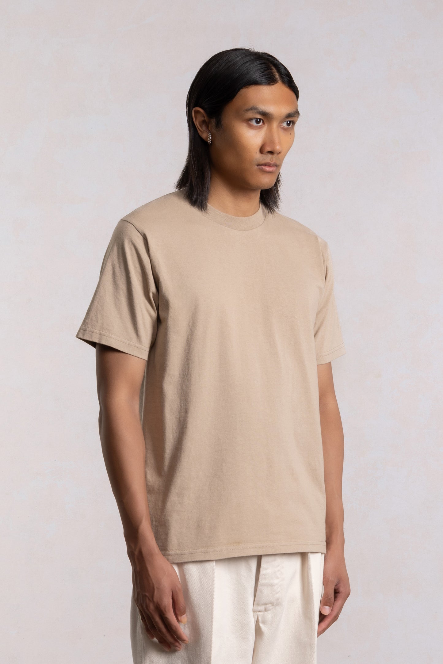 T-shirt Heavyweight - Beige