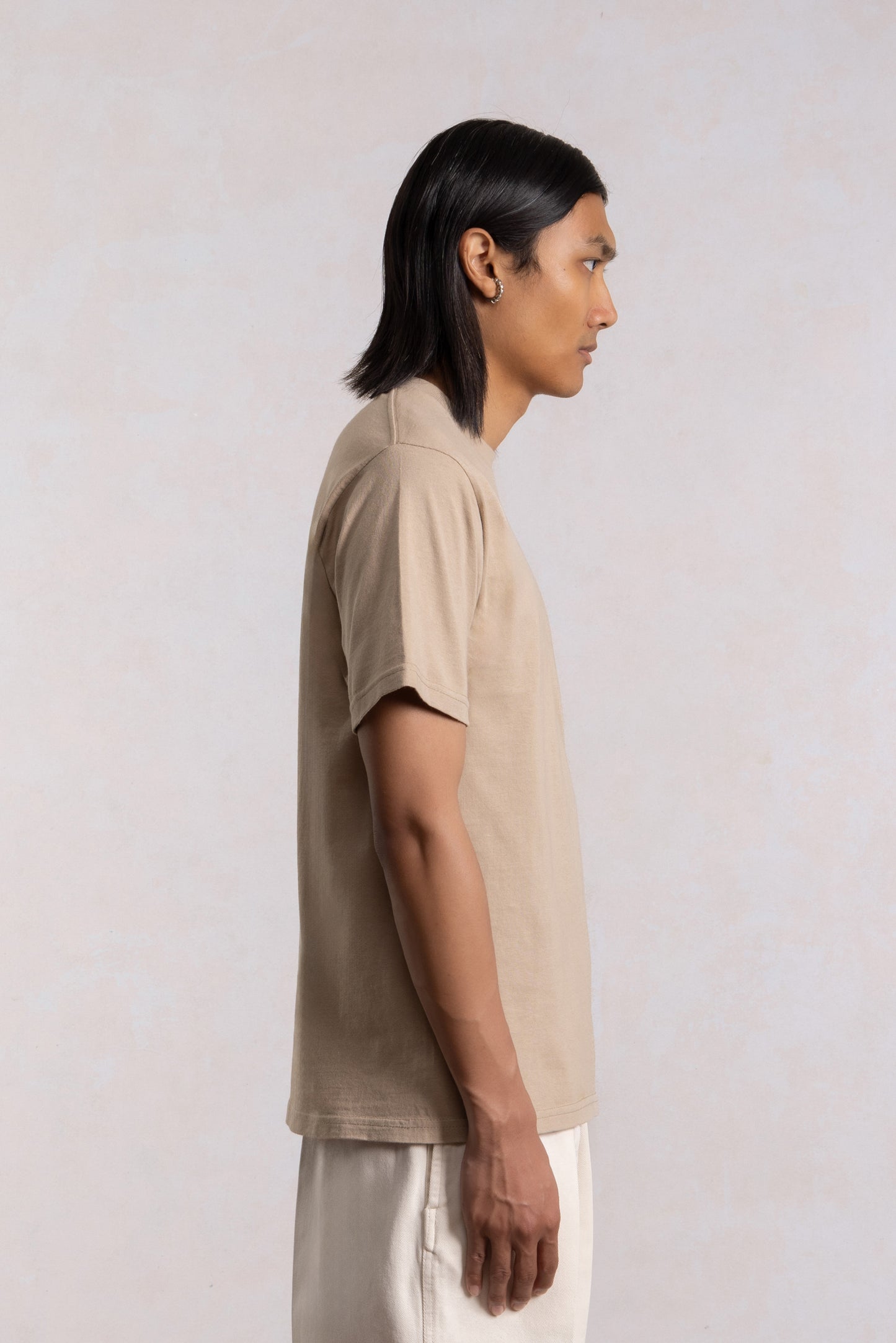 T-shirt Heavyweight - Beige