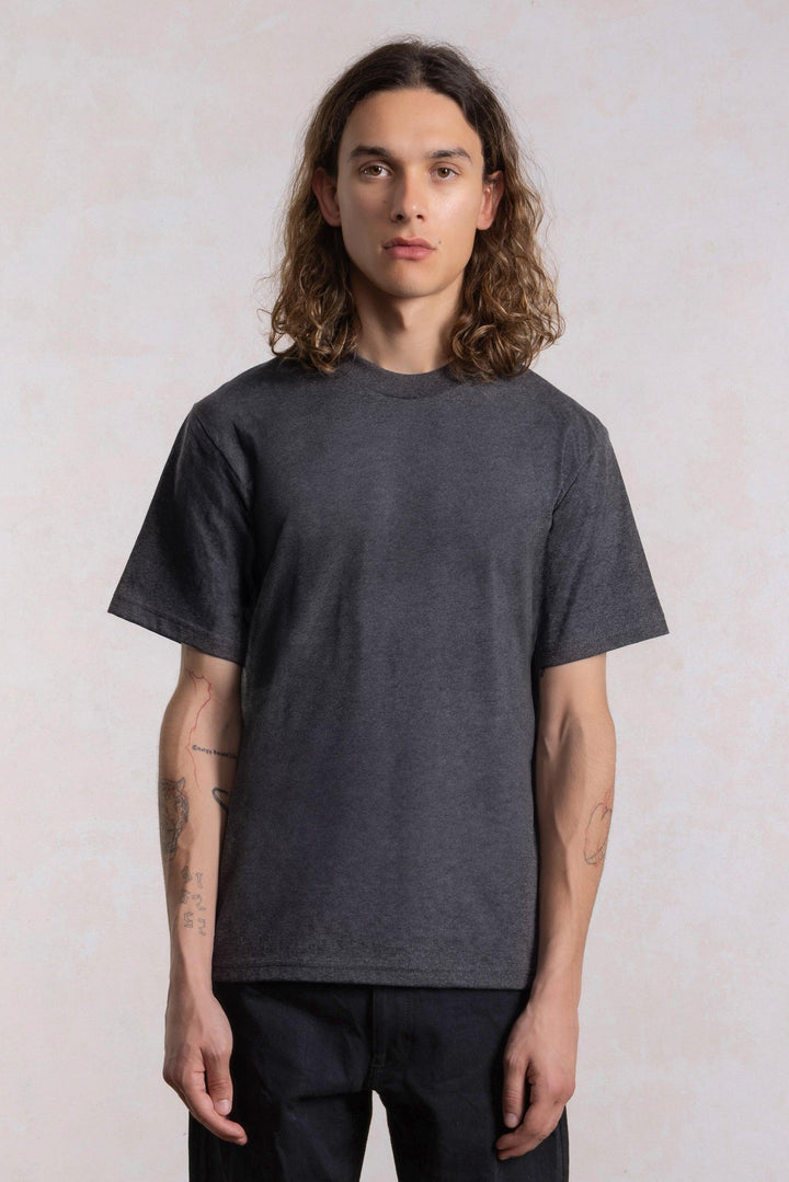 Heavyweight T-Shirt - Heather Charcoal Gray