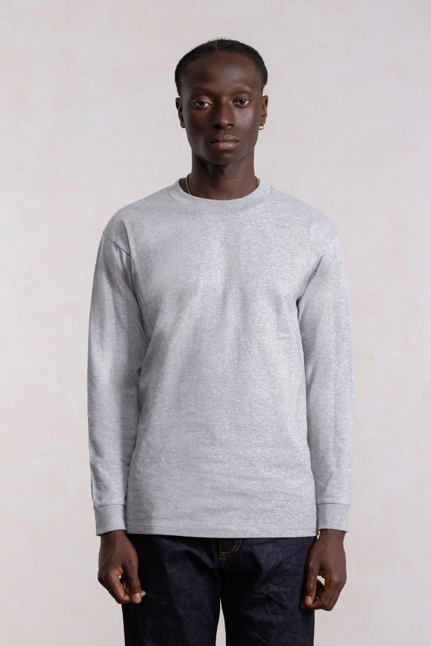 Heavyweight Long Sleeve T-Shirt - Gray