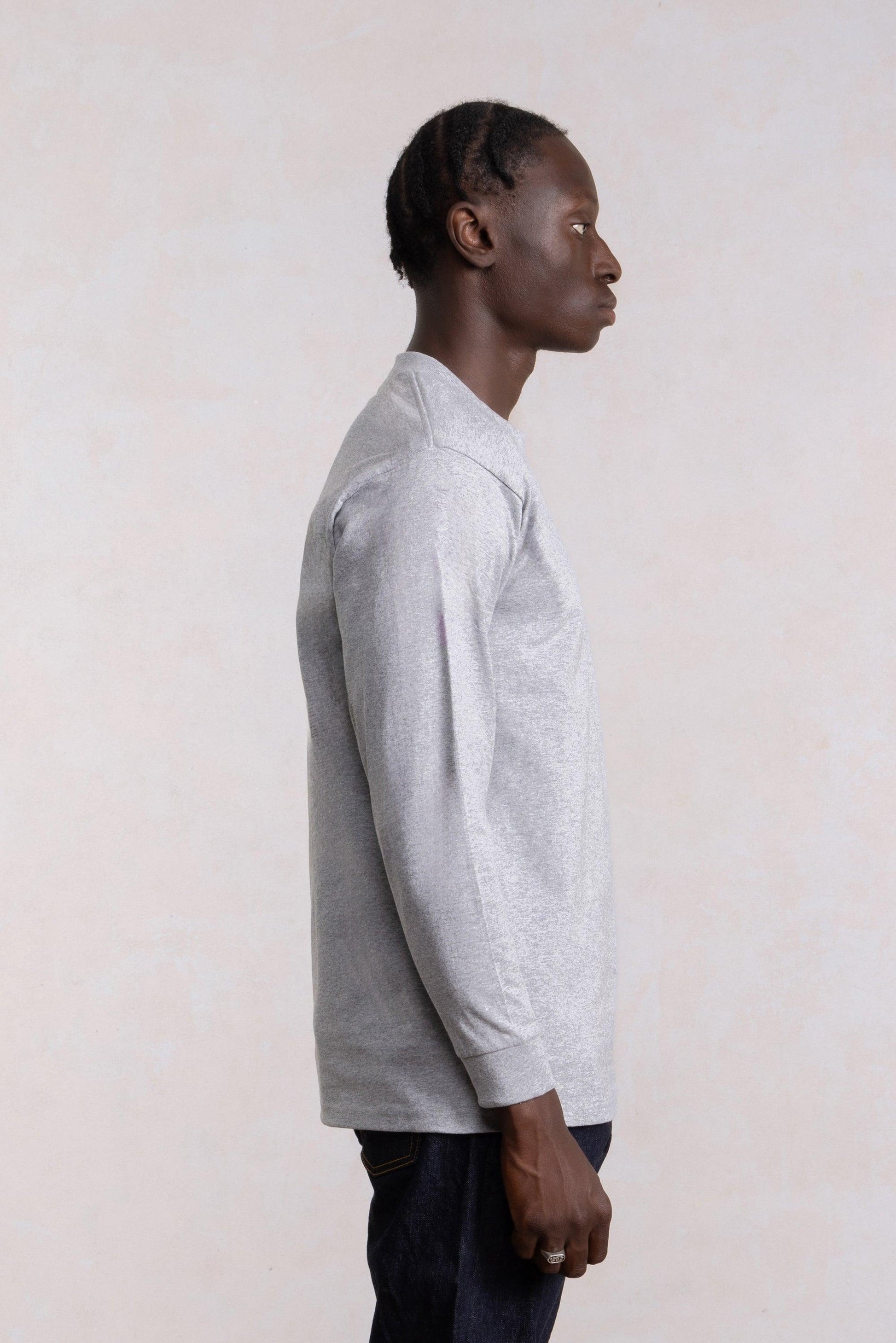 Heavyweight Long Sleeve T-Shirt - Gray Heavyweight Long Sleeve T-Shirt - Gray