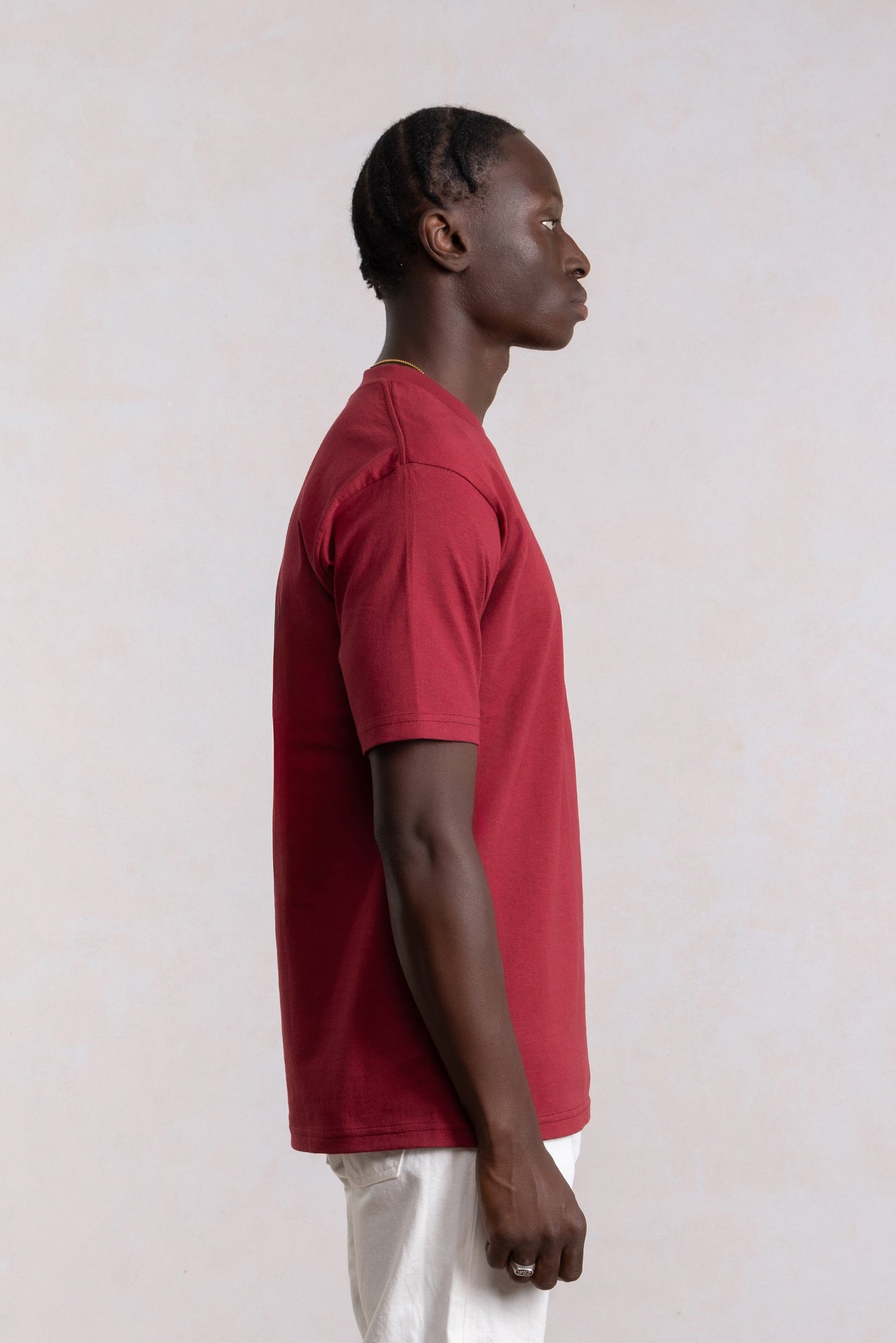 T-shirt Heavyweight - Rouge