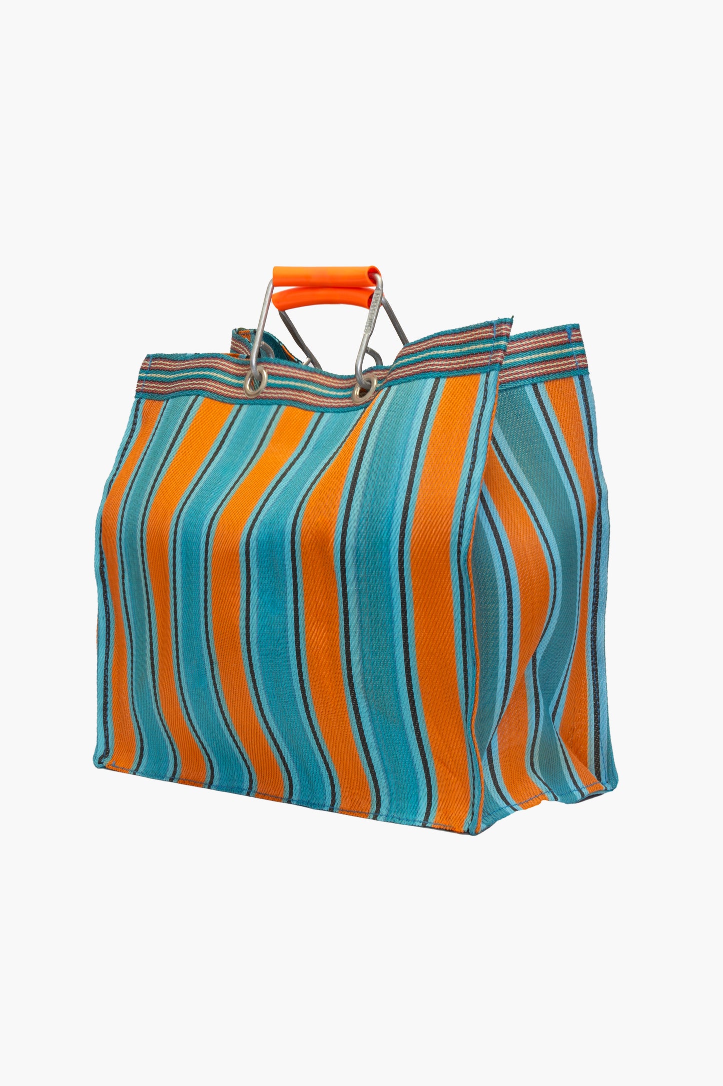 Market bag - Orange/Blue