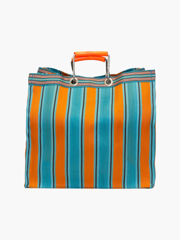 Market bag - Orange/Bleu