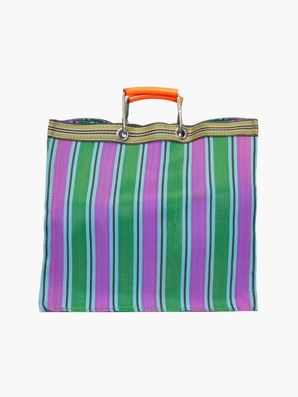 Market bag - Vert/Violet