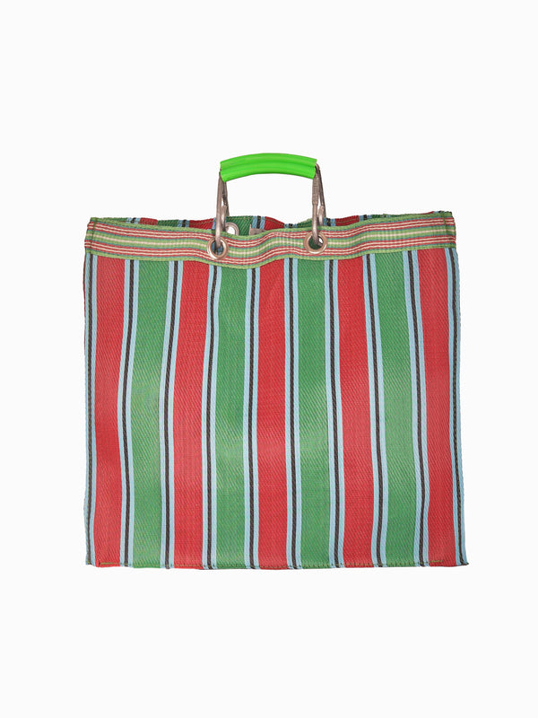 Market bag - Vert/Rouge
