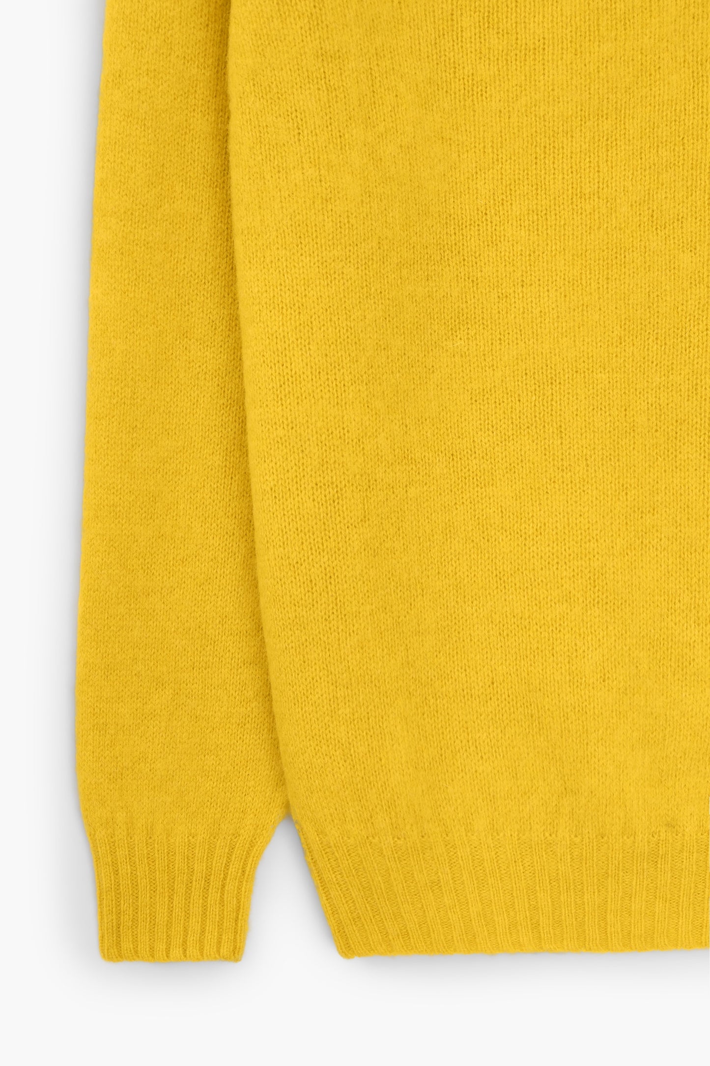 Shaggy Dog Sweater - Yellow