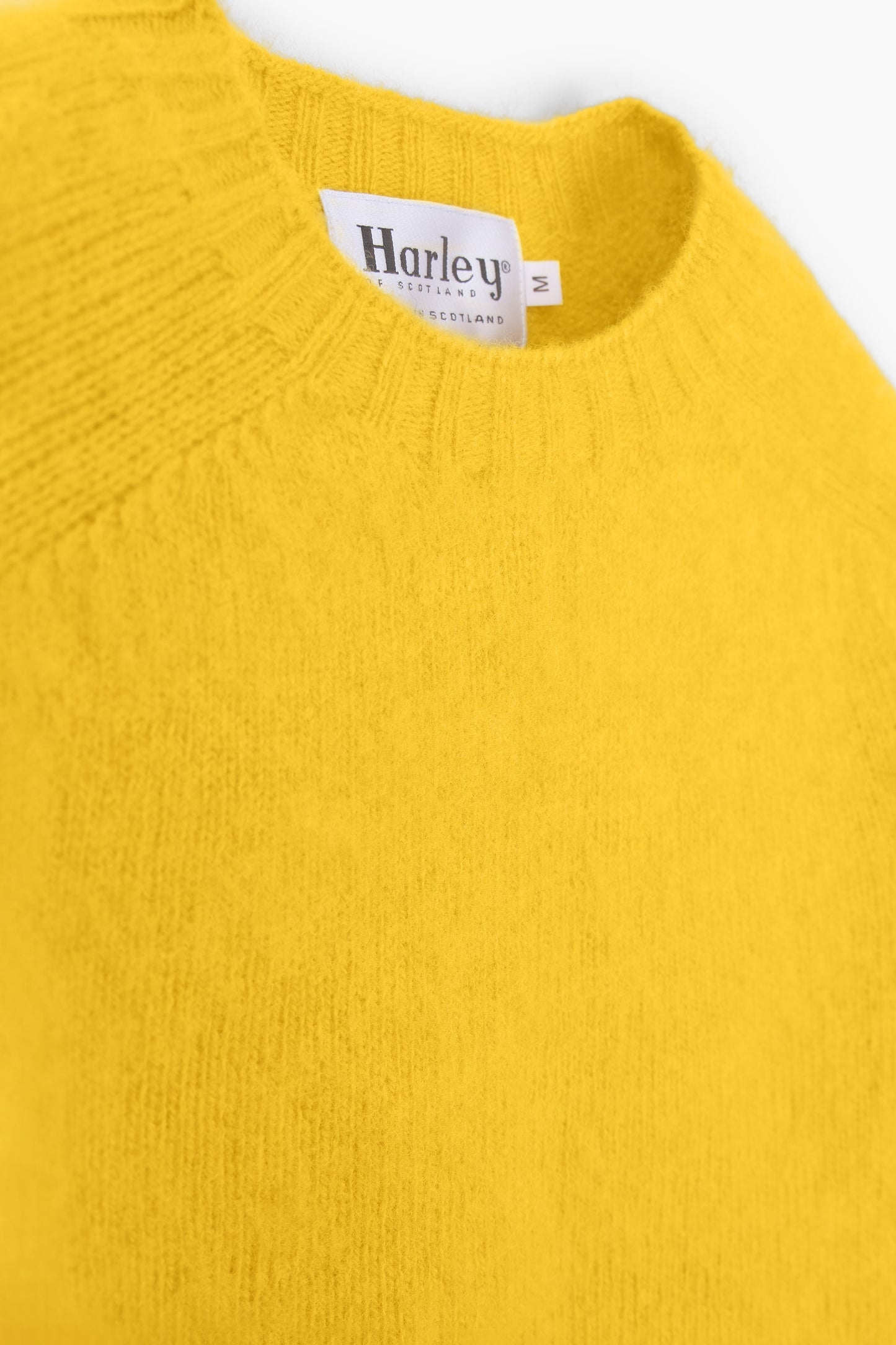 Shaggy Dog Sweater - Yellow