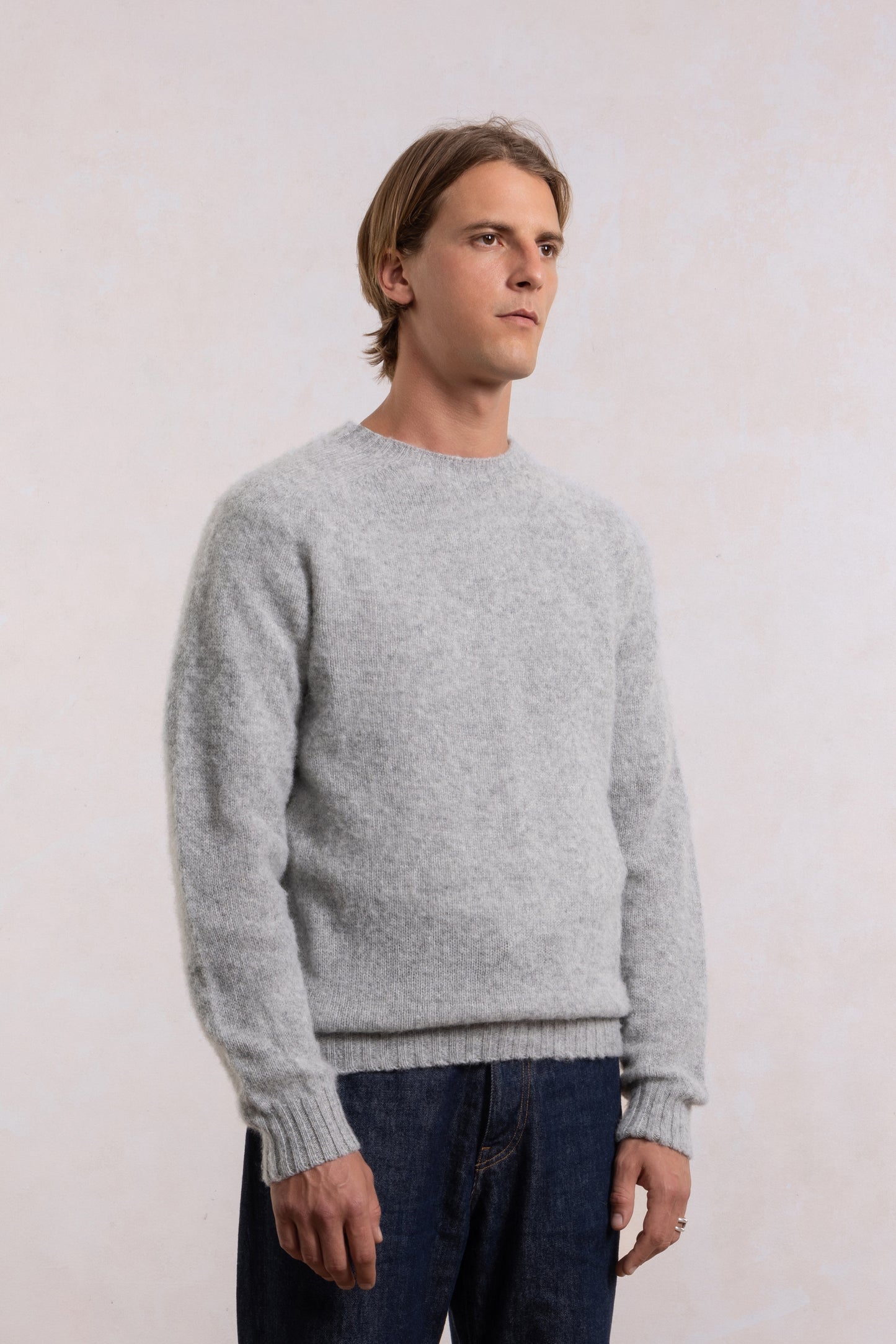 Shaggy Dog Sweater - Gray