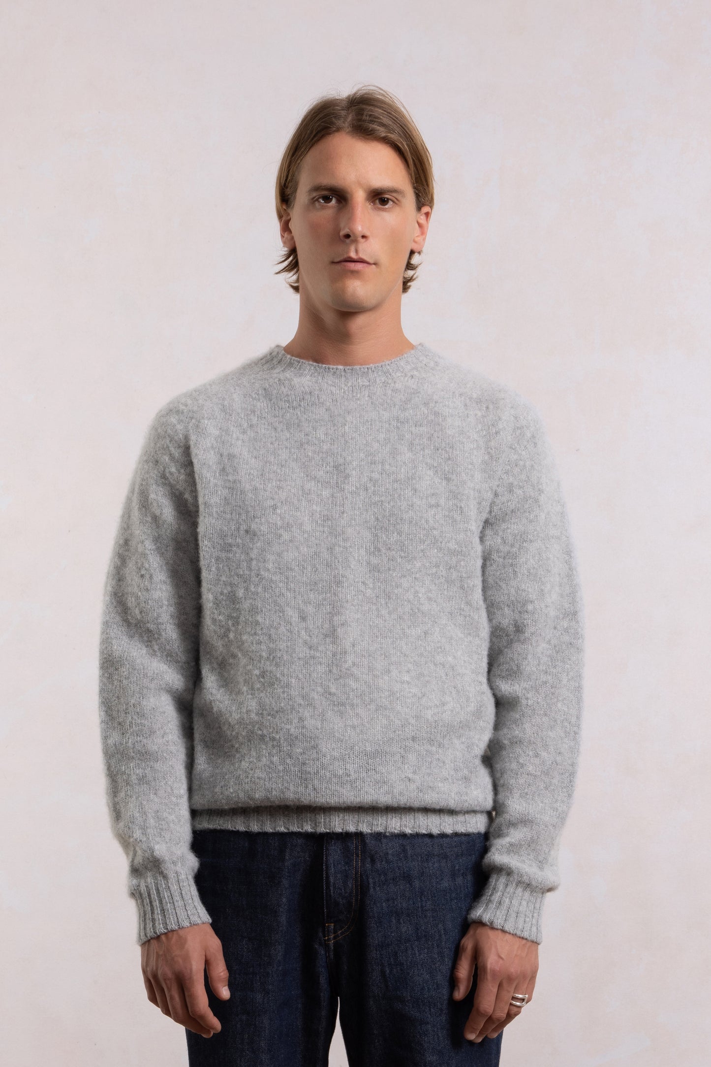 Shaggy Dog Sweater - Gray