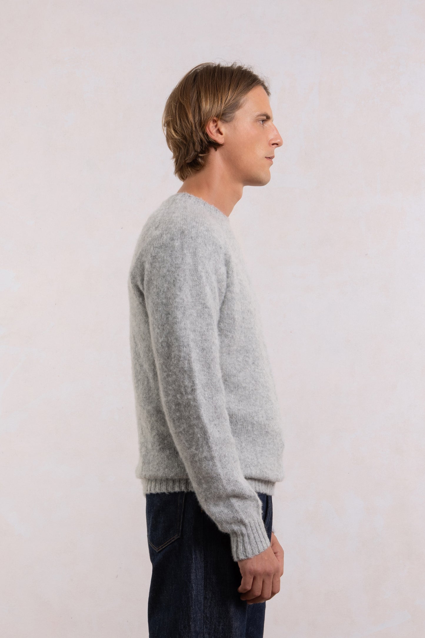 Shaggy Dog Sweater - Gray