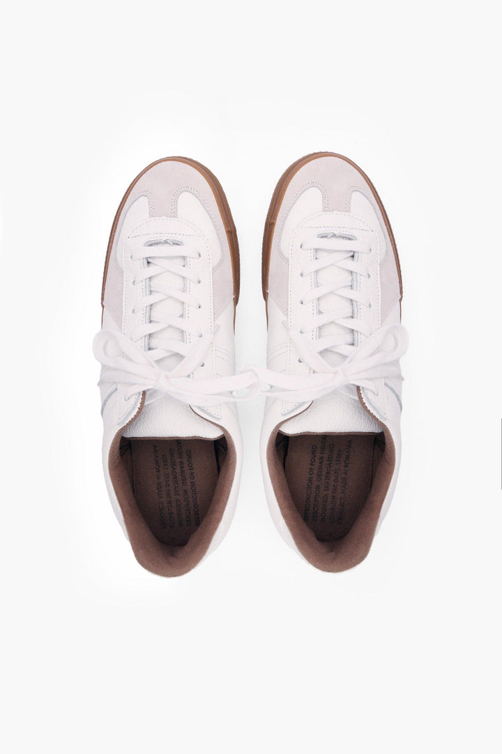German Army Trainer Skateboarding - White