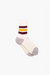 Old School Crew Socks - Bordeaux/Yellow