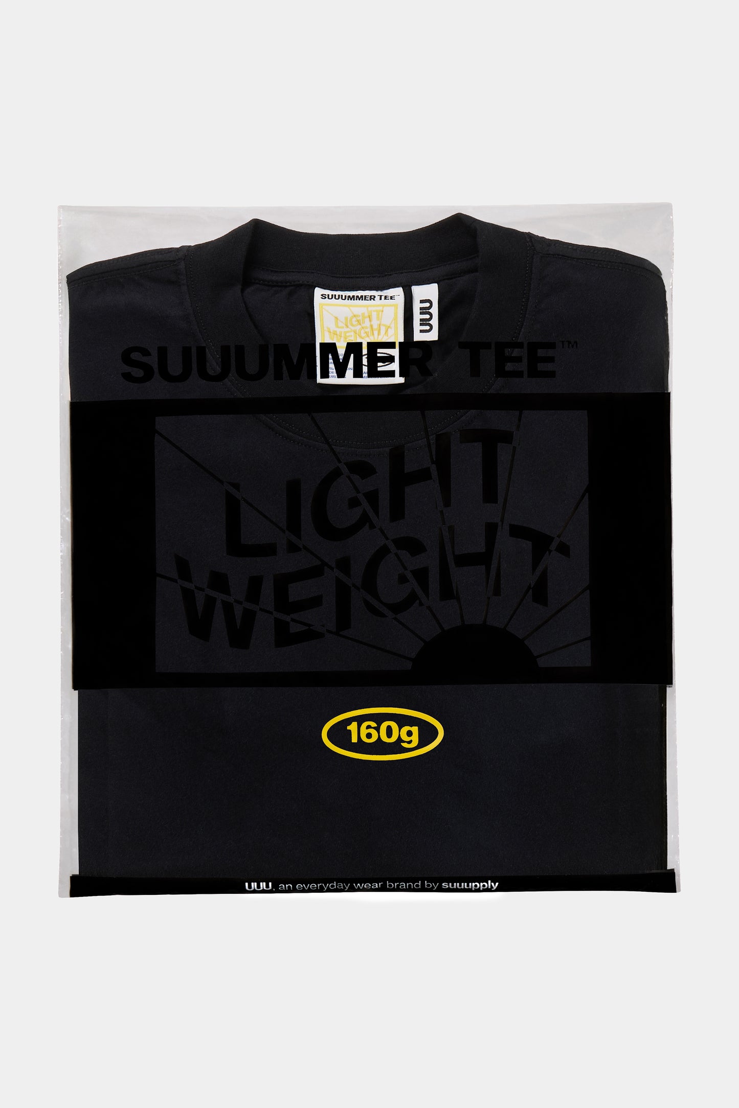 T-shirt 'Suuummer Tee' - Noir