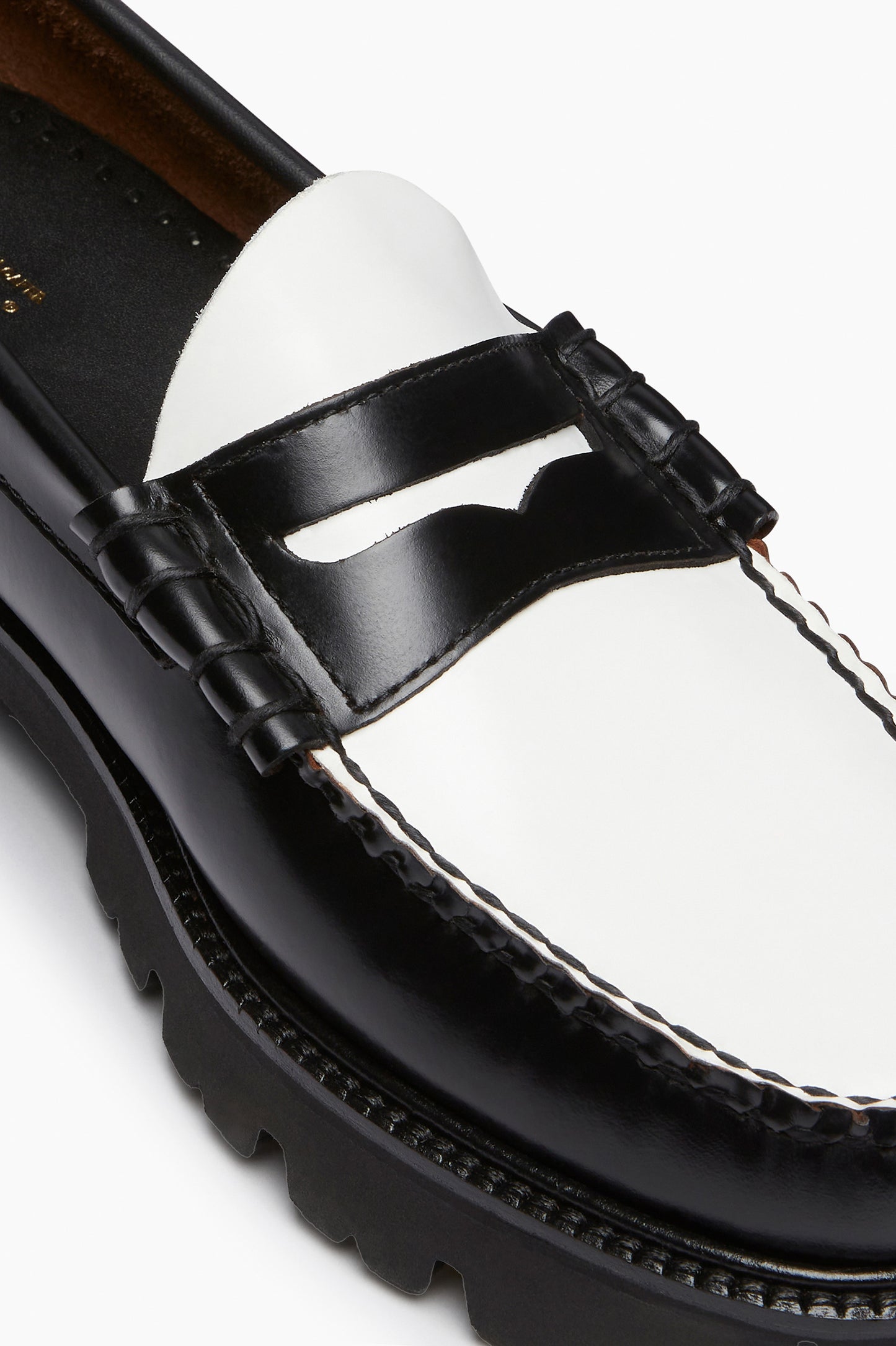 Mocassins Weejuns - Noir/Blanc