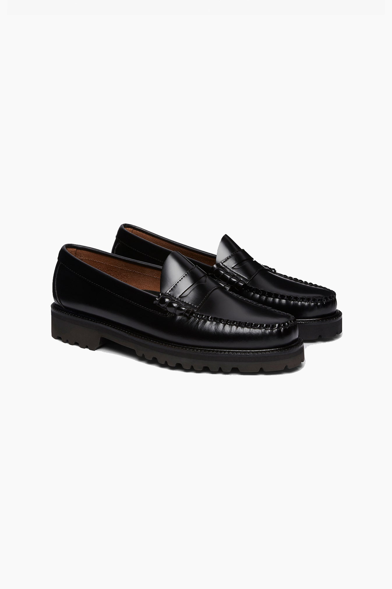 Weejuns loafers in black leather