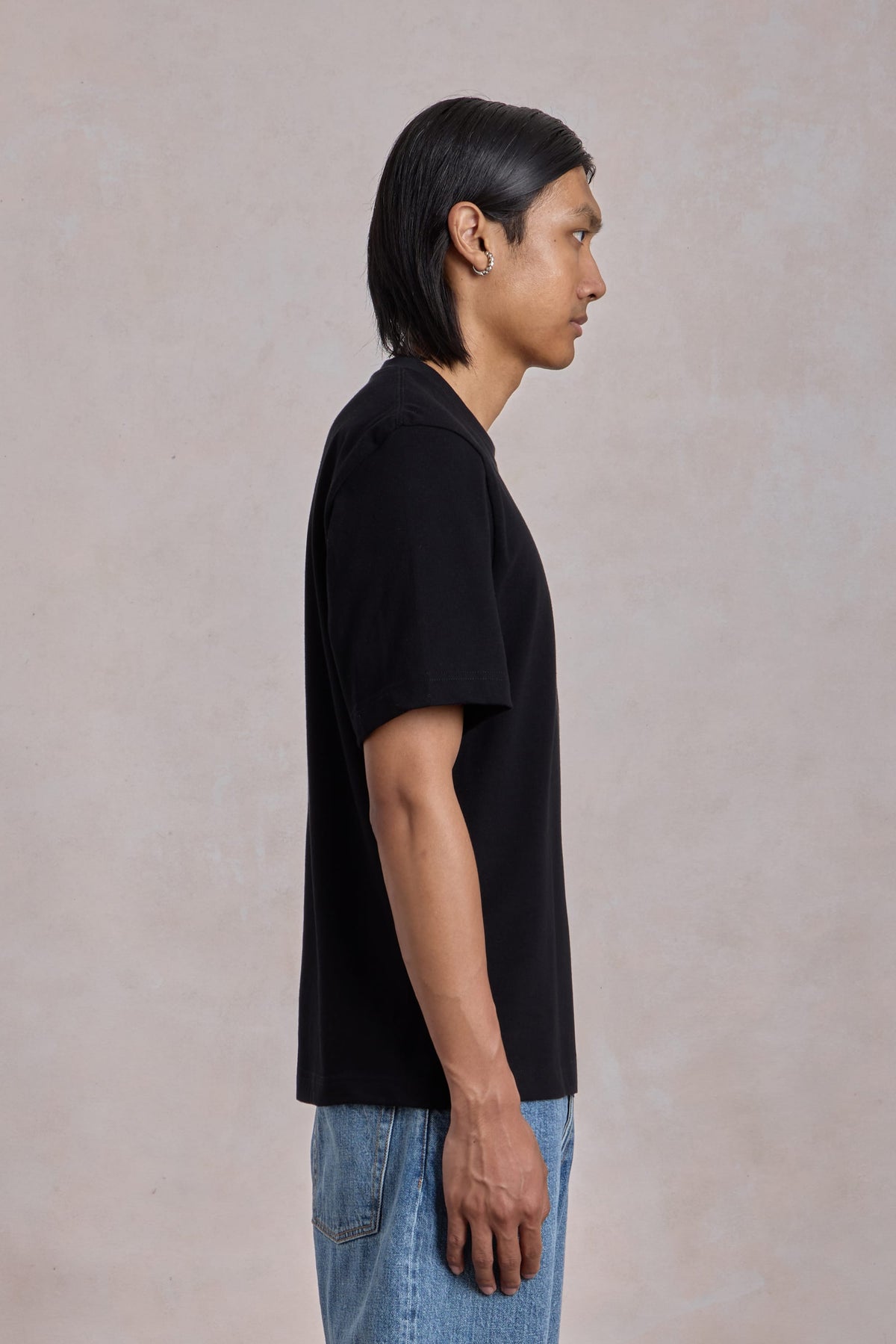 'Chuuunky Tee' T-shirt - Zwart