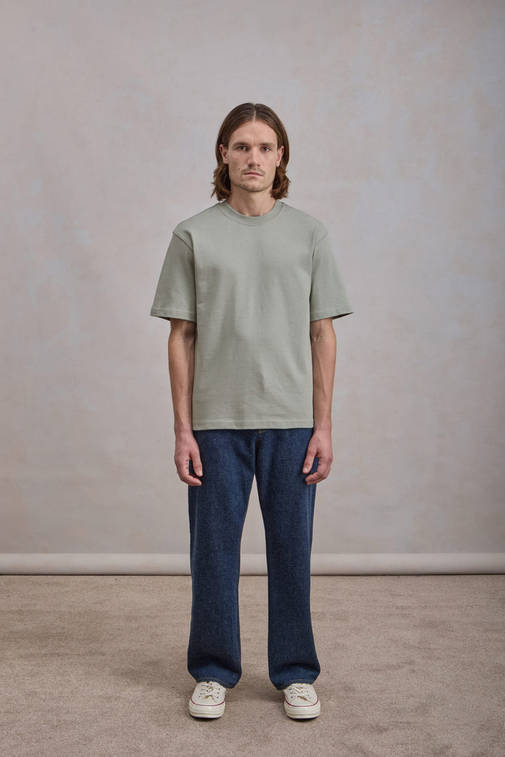 'Chuuunky Tee' T-shirt - Grijsgroen