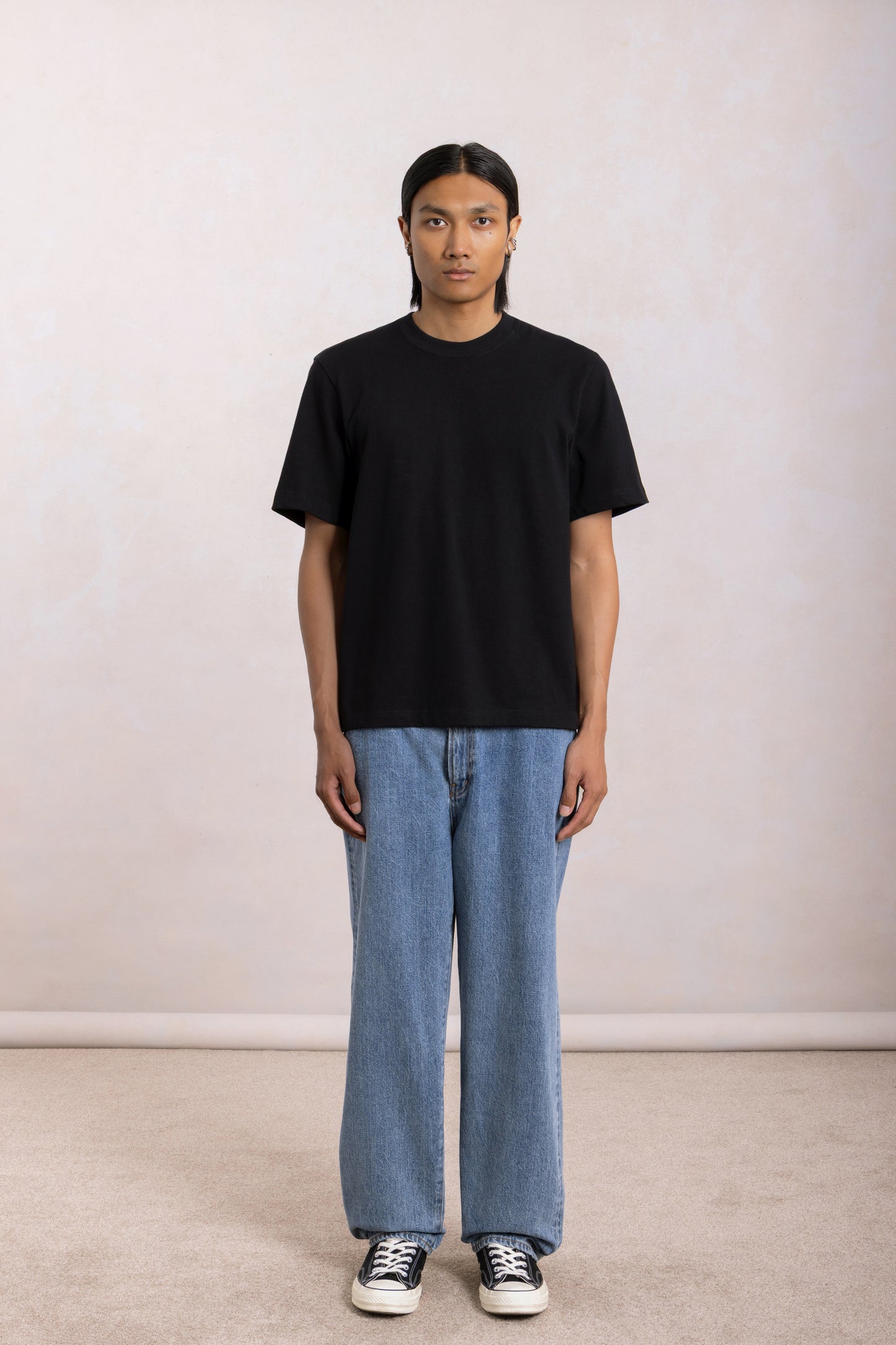 'Chuuunky Tee' T-shirt - Zwart