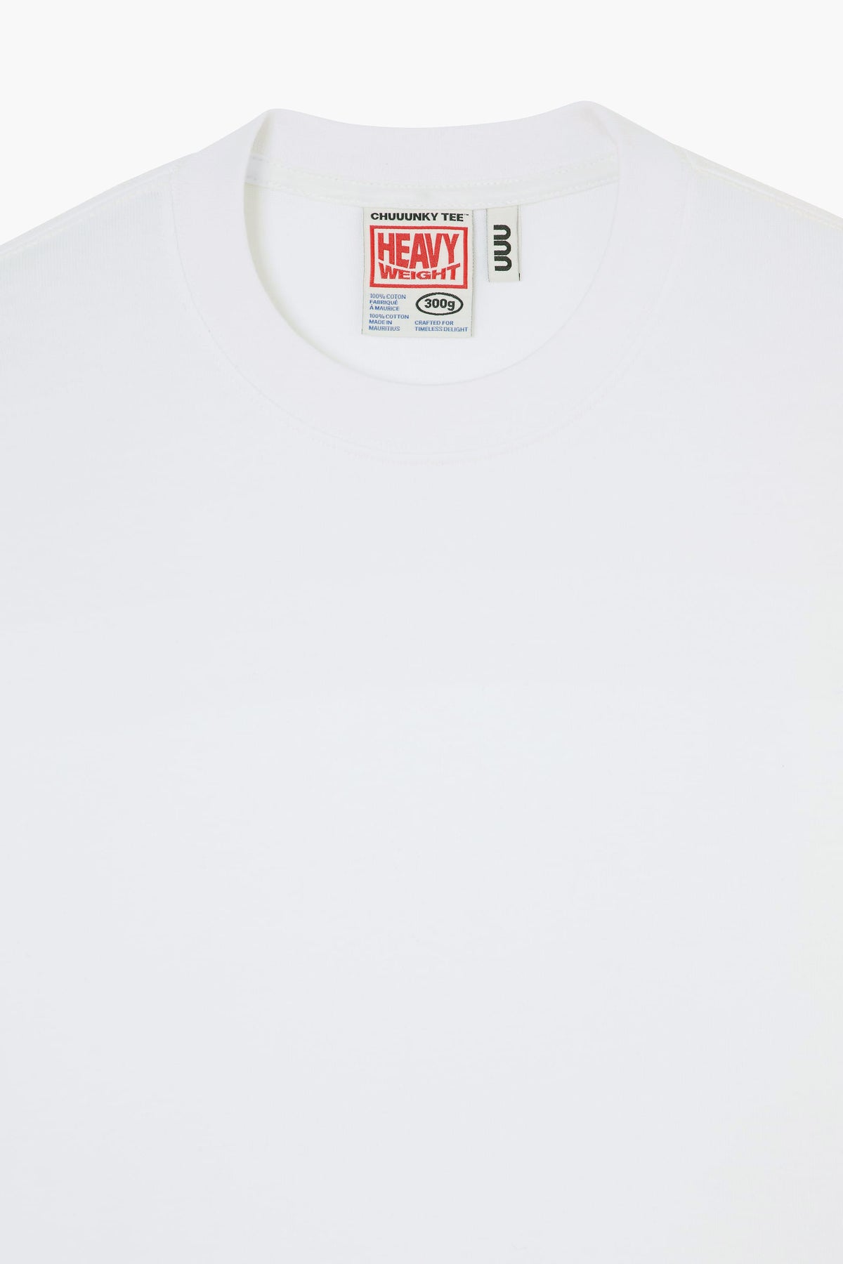 T-shirt 'Chuuunky Tee' Manches Longues - Blanc