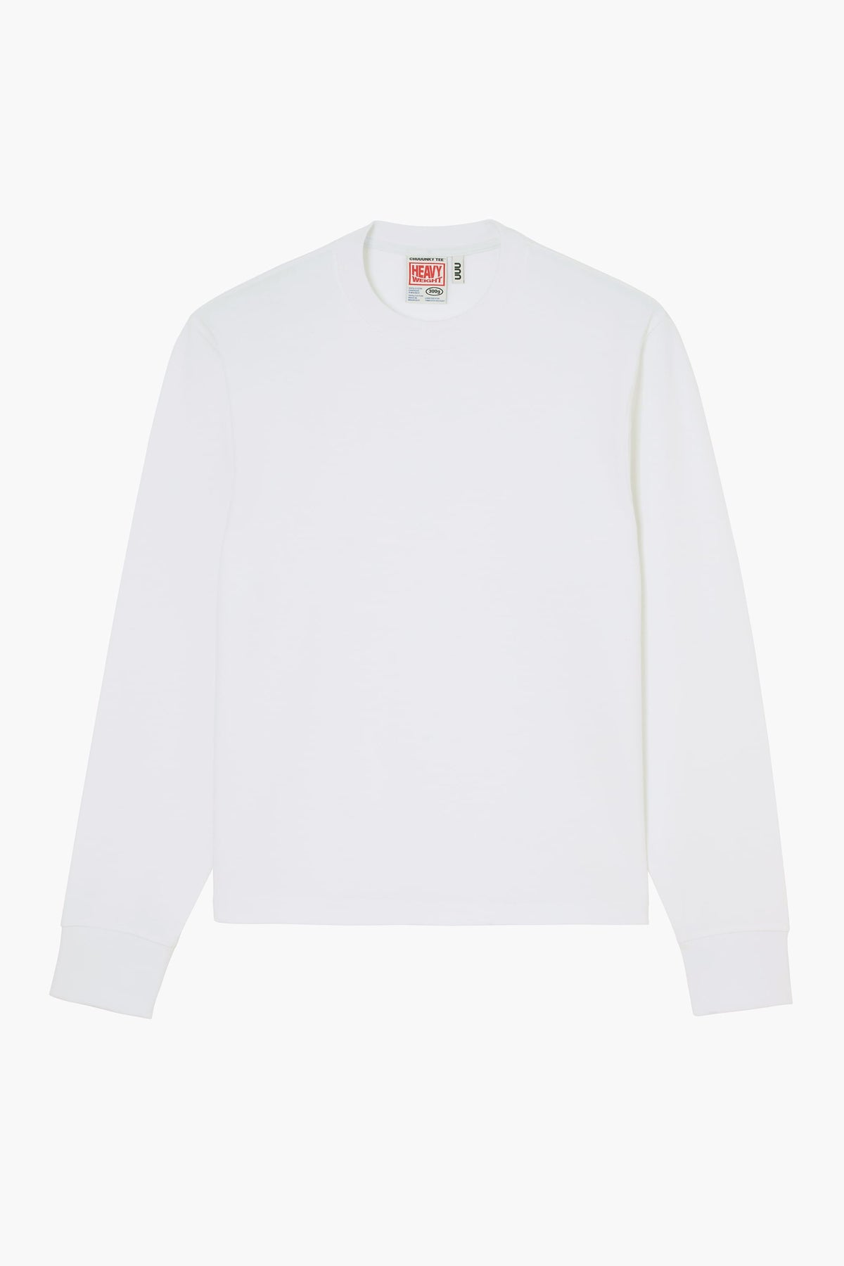 T-shirt 'Chuuunky Tee' Manches Longues - Blanc