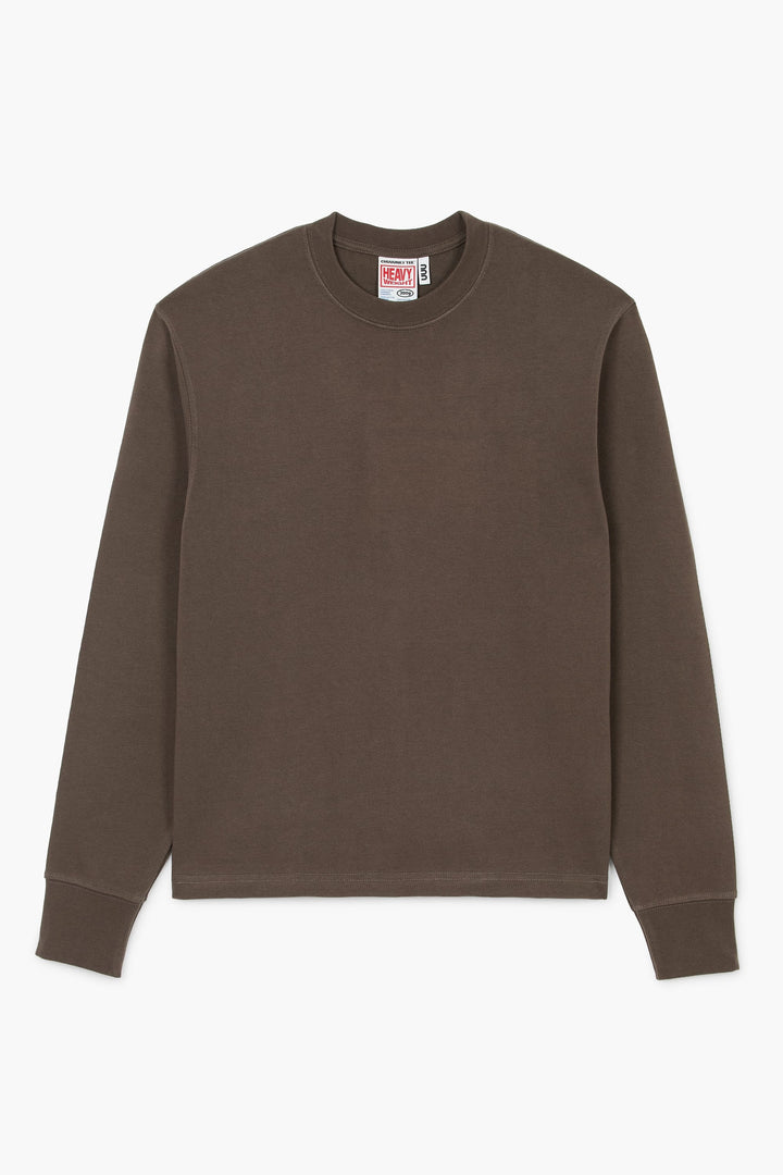 T-shirt 'Chuuunky Tee' Manches Longues - Marron