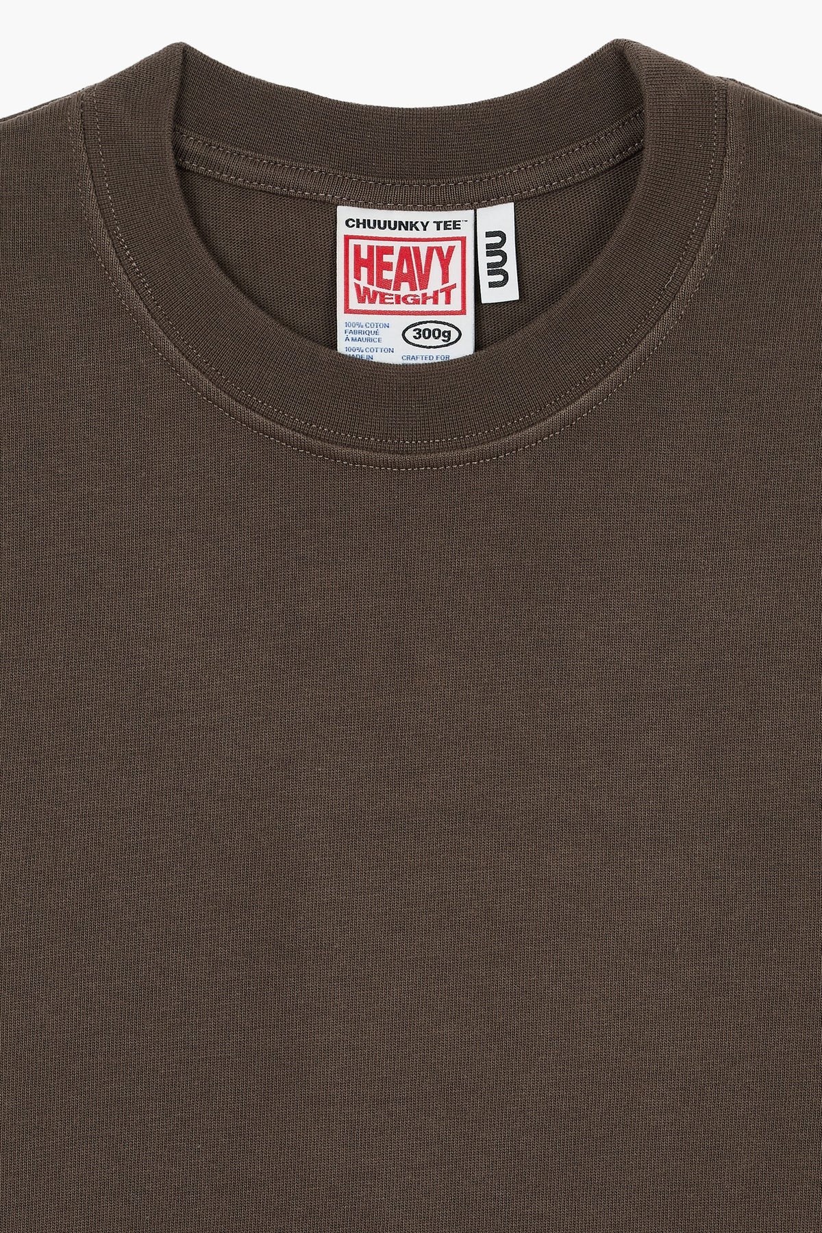 T-shirt 'Chuuunky Tee' Manches Longues - Marron