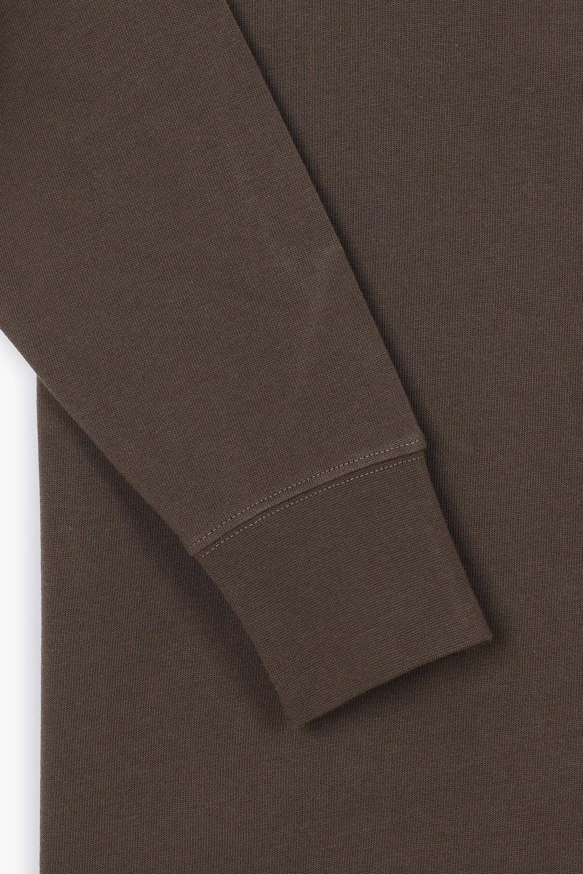 T-shirt 'Chuuunky Tee' Manches Longues - Marron