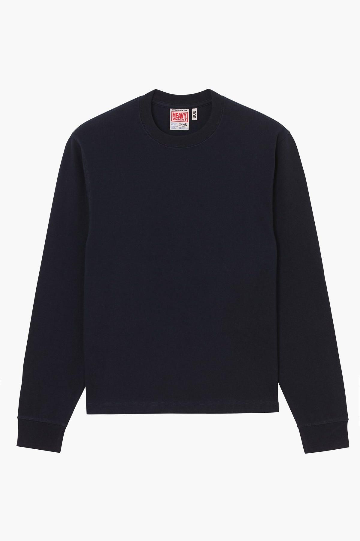 T-shirt 'Chuuunky Tee' Manches Longues - Bleu Marine