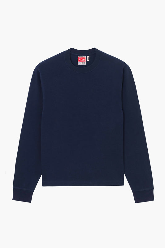 T-shirt 'Chuuunky Tee' Manches Longues - Bleu Marine
