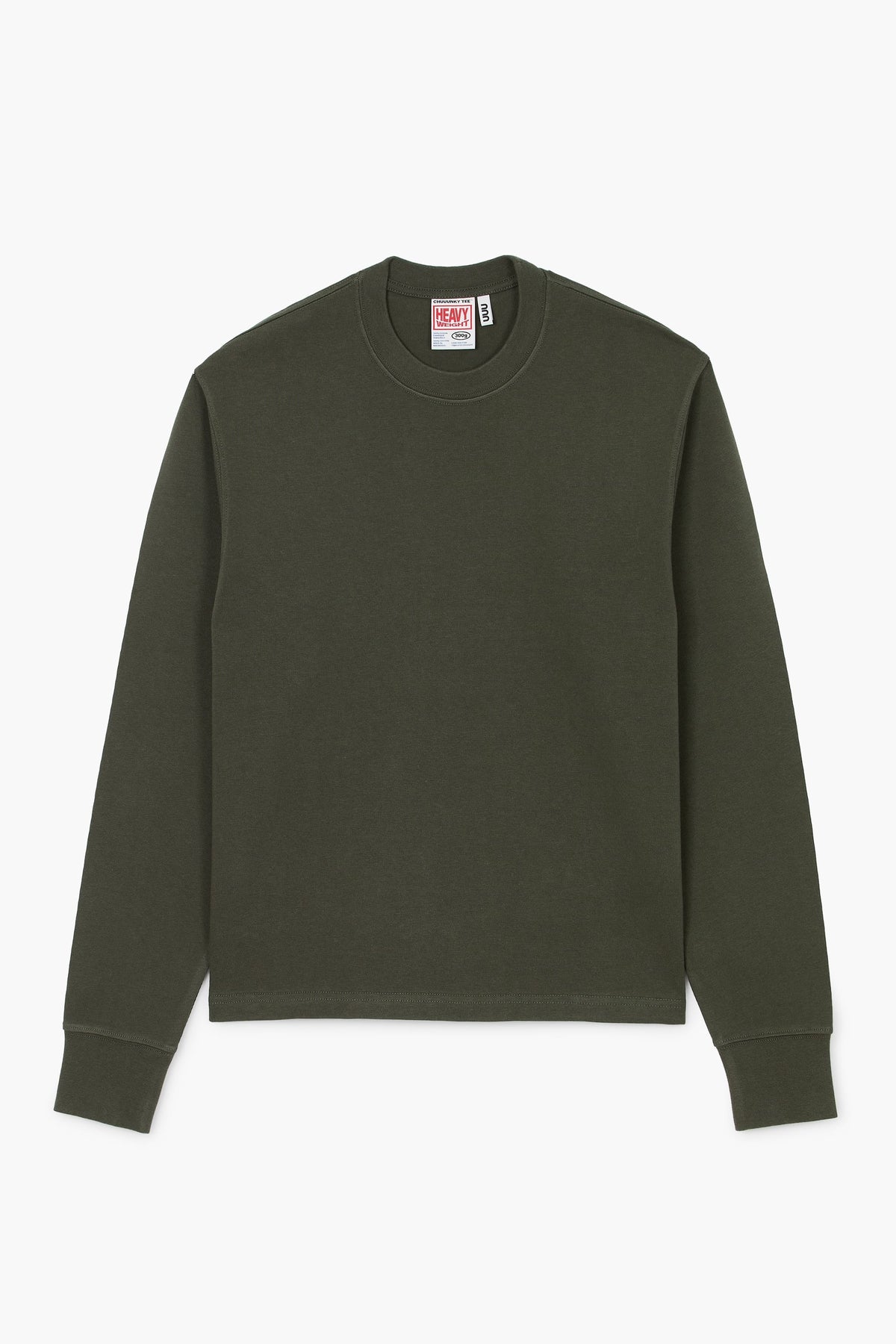 T-shirt 'Chuuunky Tee' Manches Longues - Vert Foncé