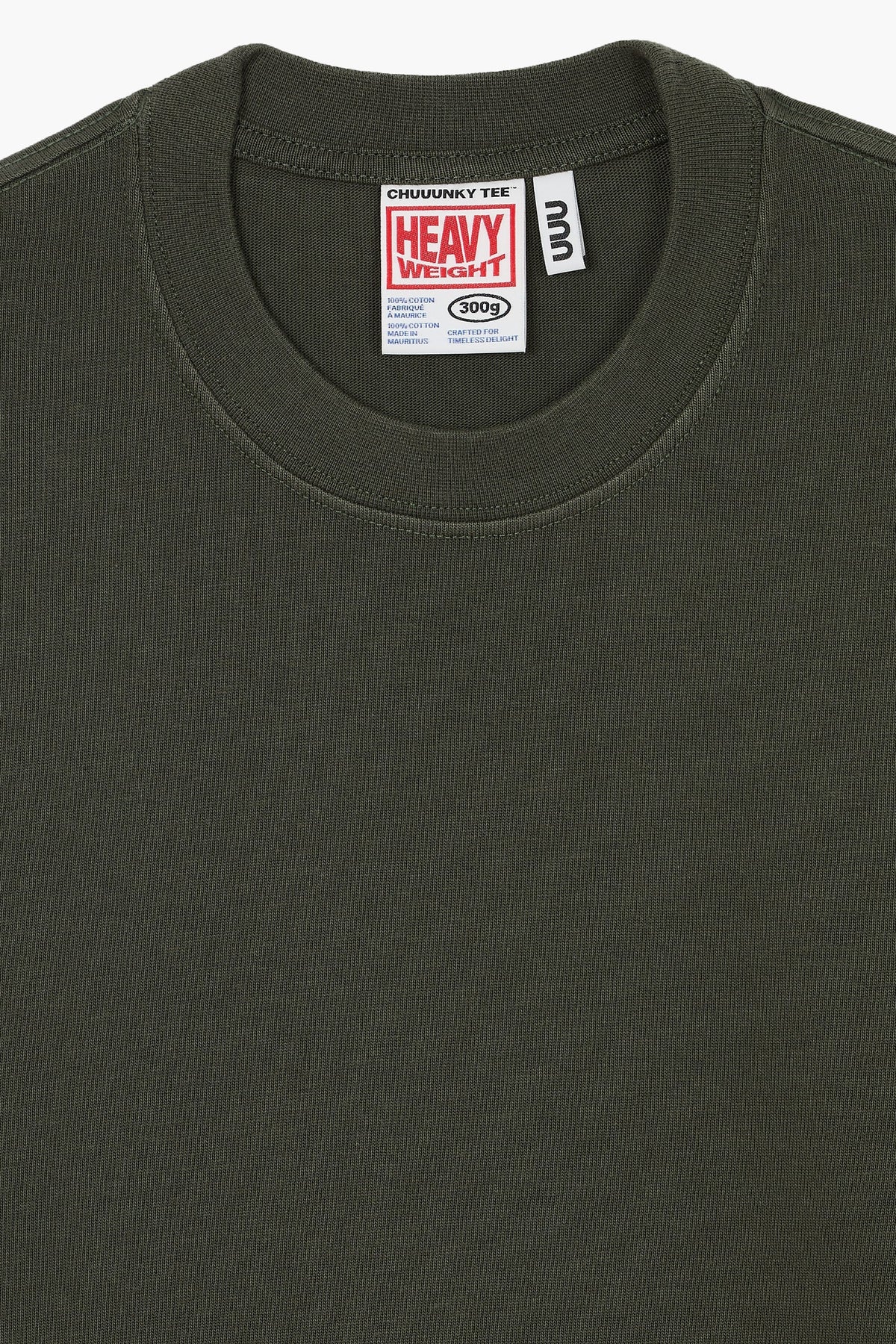 T-shirt 'Chuuunky Tee' Manches Longues - Vert Foncé