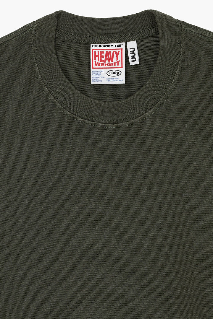 T-shirt 'Chuuunky Tee' Manches Longues - Vert Foncé