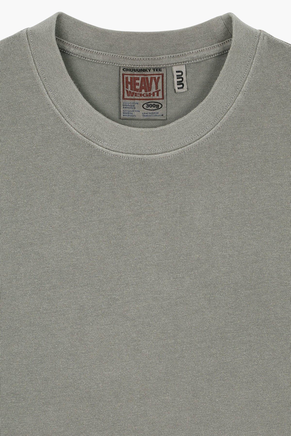 T-shirt 'Chuuunky Tee' - Pigmentaire Gris Mineral