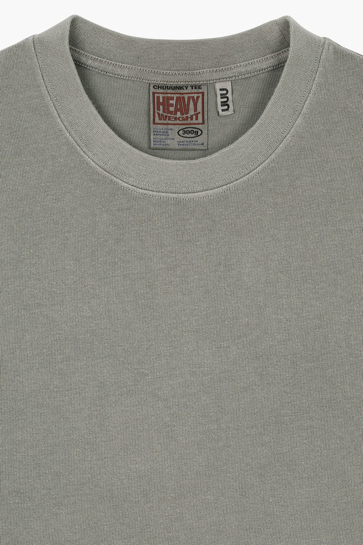 T-shirt 'Chuuunky Tee' - Pigmentaire Gris Mineral