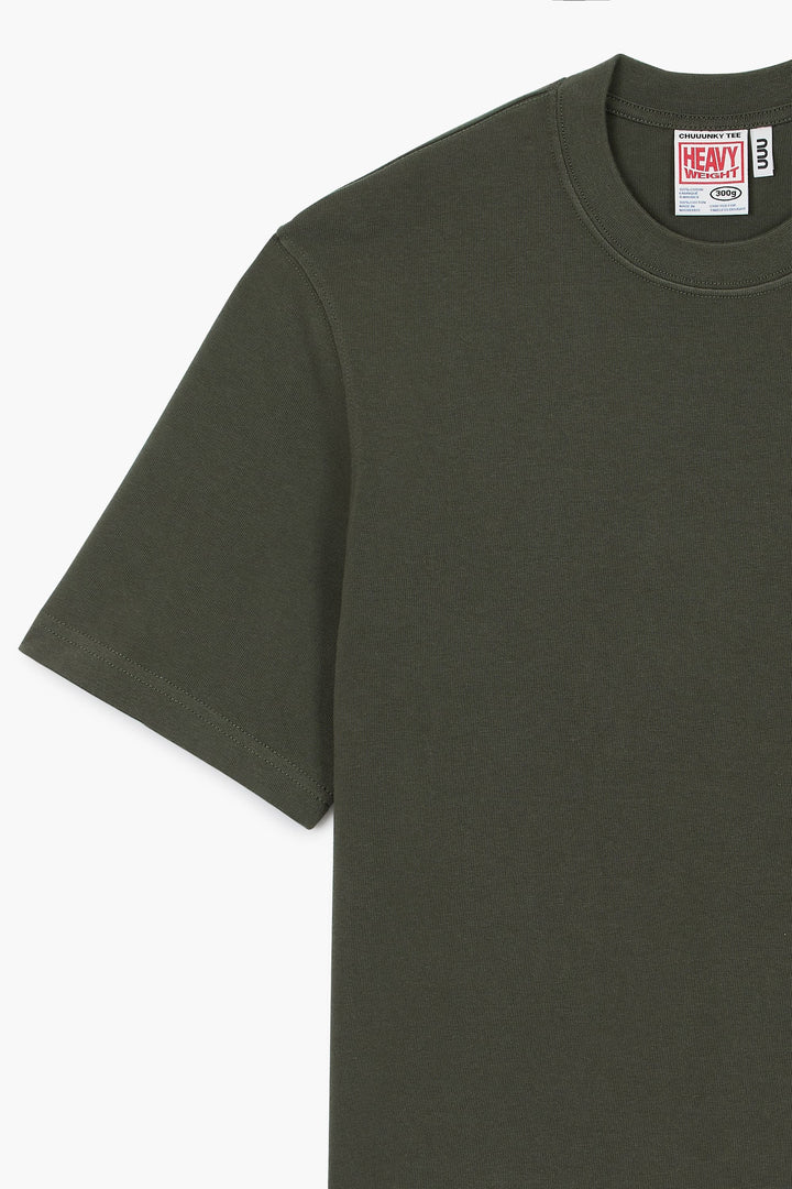 T-shirt 'Chuuunky Tee' - Vert Foncé
