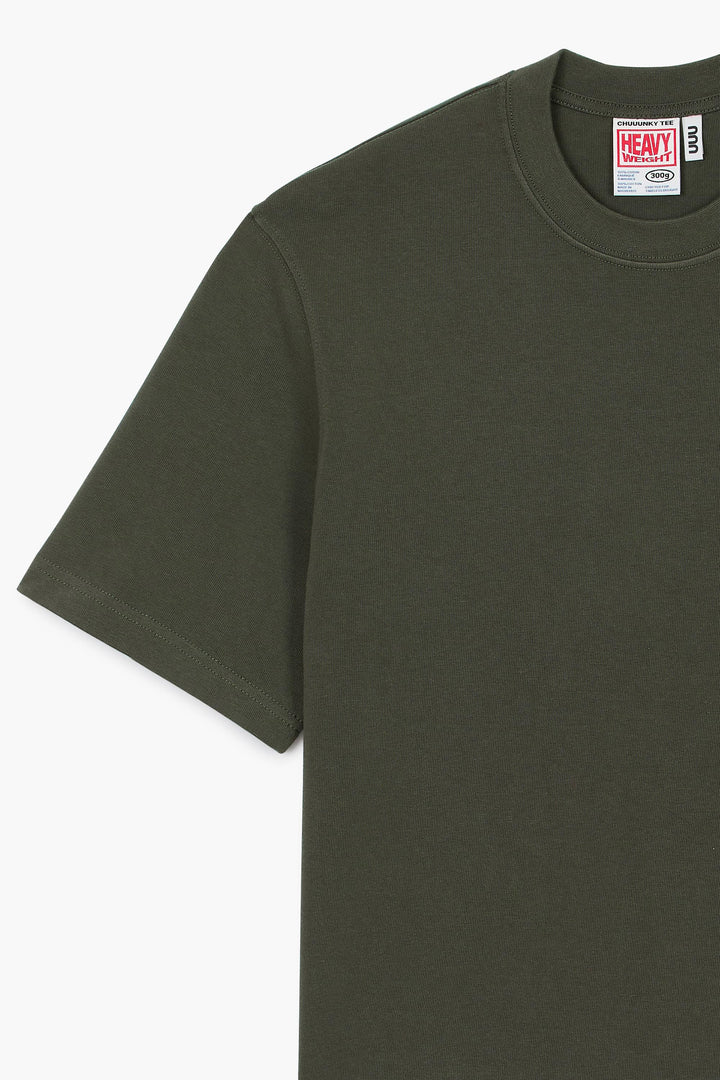 T-shirt 'Chuuunky Tee' - Vert Foncé