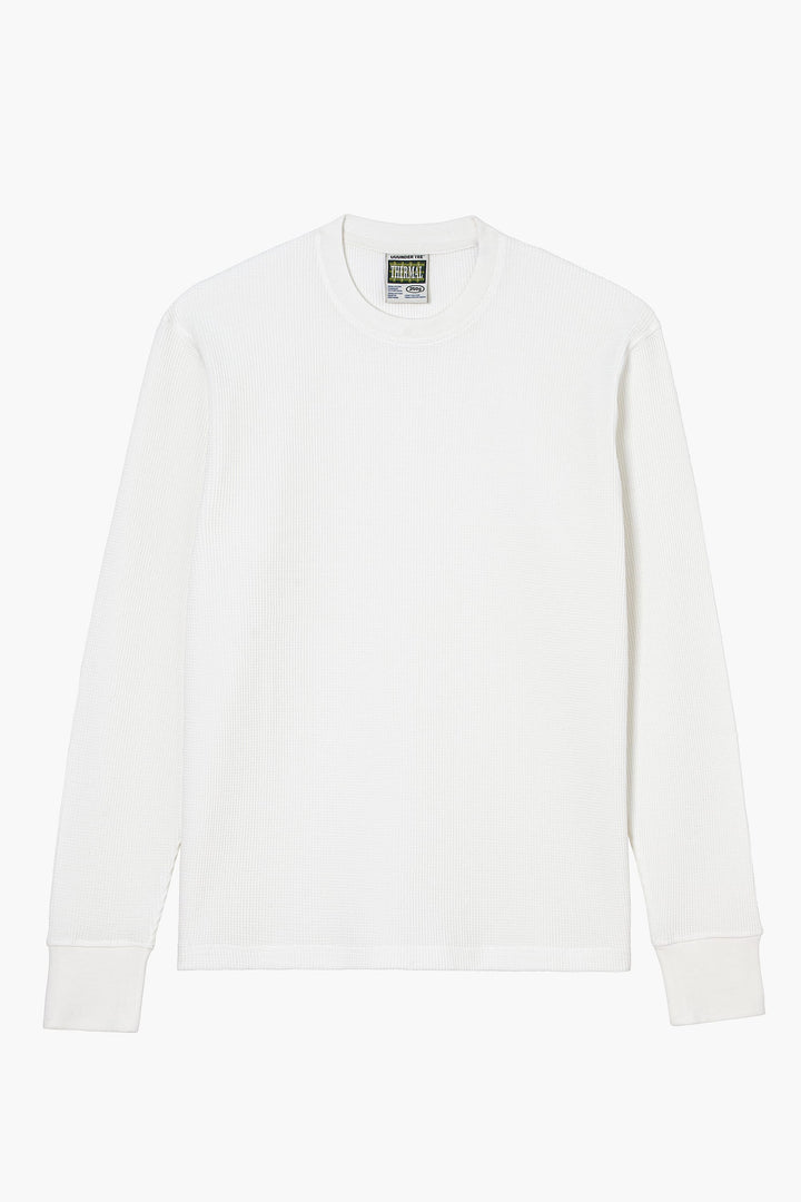 T-shirt Thermal 'Uuunder Tee'  - Blanc
