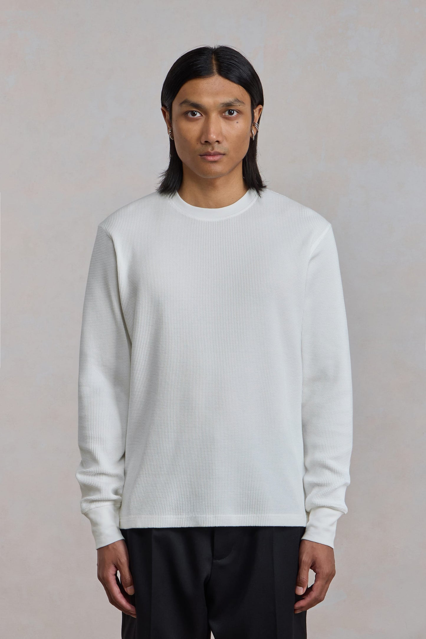 T-shirt Thermal 'Uuunder Tee'  - Blanc